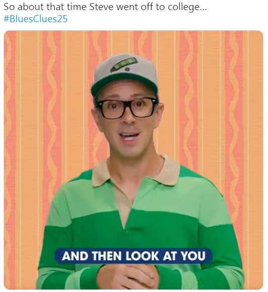 Original 'Blue's Clues' Star's Emotional Update About Where He’s Been Has Us All Crying