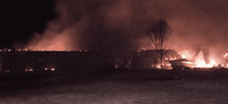 Hero Teenage Boy Drives To A Burning Barn To Rescue 14 Trapped Clydesdale Horses